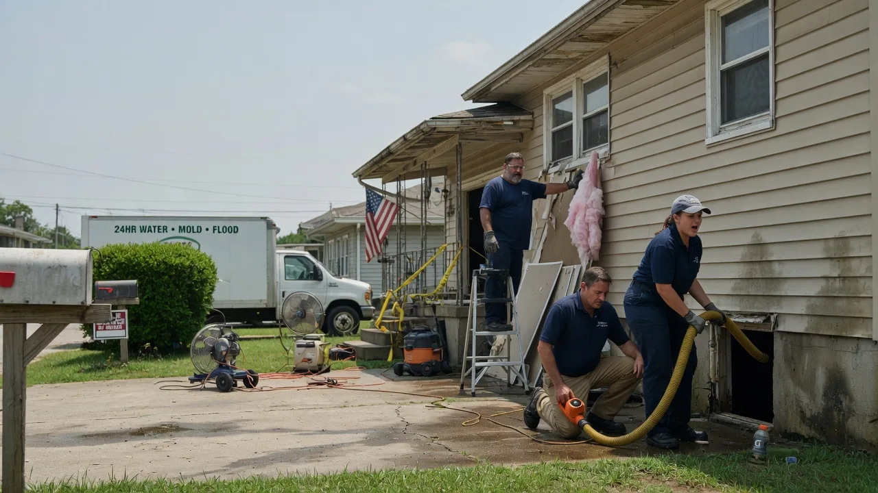 Water Damage Repair in Fisher, IL near me